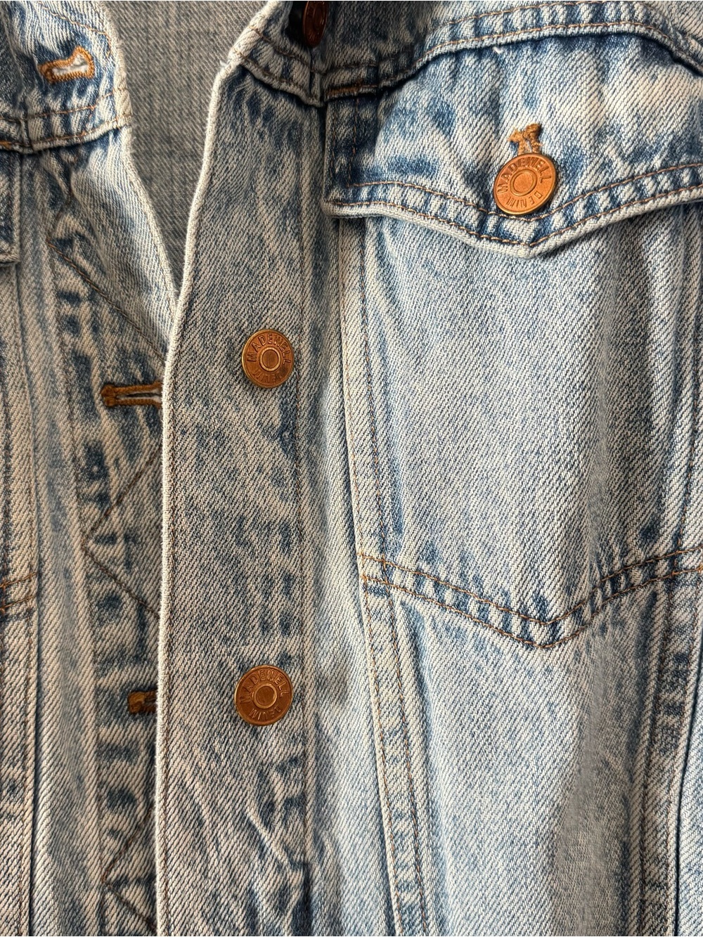 Madewell Oversized Trucker Jean Jacket - Picture 5 of 8